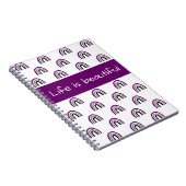 無性エースプライドク絵を描レヨンレインボー ノートブック (右側)