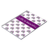 無性エースプライドク絵を描レヨンレインボー ノートブック (左側)