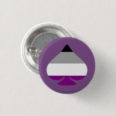 無性エース・オブ・スペード 缶バッジ (正面&裏面)