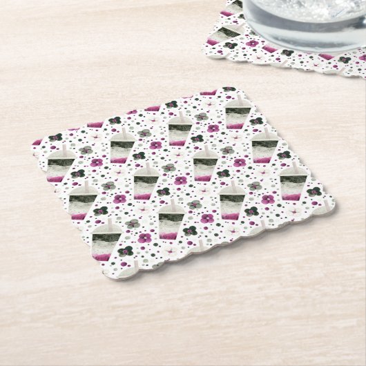 無性プライドコースター ペーパーコースター (アングル)