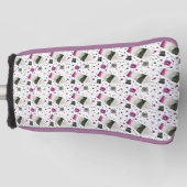 無性プライドゴルフクラブカバー ゴルフヘッドカバー (正面)