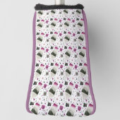 無性プライドゴルフクラブカバー ゴルフヘッドカバー (回転90)