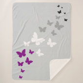 無性プライドバタフライトレイル シェルパブランケット (正面)