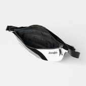 無性プライドフラッグレインボーキュートパーソナライズされた ファニーパック (見開き)