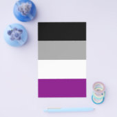 無性プライド国旗 チラシ (シングル)