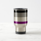 無性プライド国旗 トラベルマグ (中央)