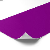 無性プライド国旗 ポスター (角)