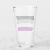 無性プライド国旗(Ace) (無色性) タンブラーグラス (裏面)