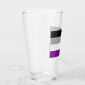 無性プライド国旗(Ace) (無色性) タンブラーグラス (右)