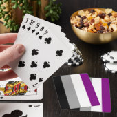 無性プライド国旗(Ace) （無色性） トランプ (インサイチュ)