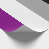 無性プライド国旗(Ace) (無色性) ラッピングペーパー (角)