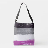 無性プライド絵を描 クロスボディバッグ (裏面)