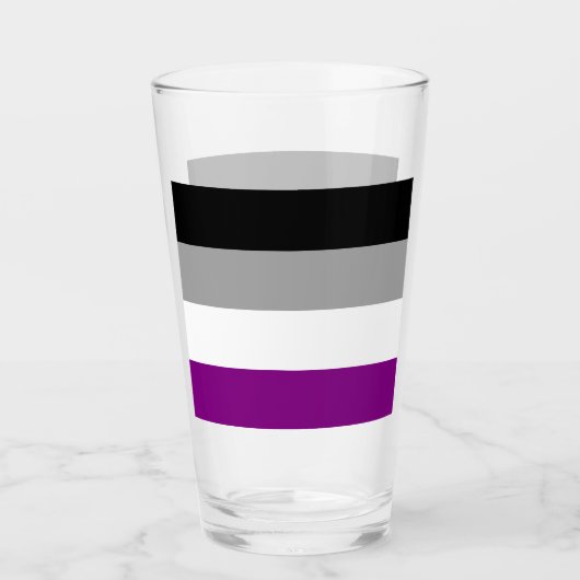 無性国旗のガラス杯 タンブラーグラス (正面)