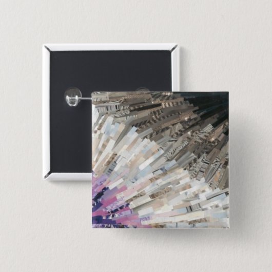 無性国旗 缶バッジ (正面&裏面)