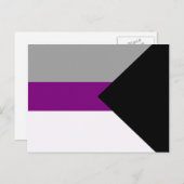 無性性プライド ポストカード (正面/裏面)