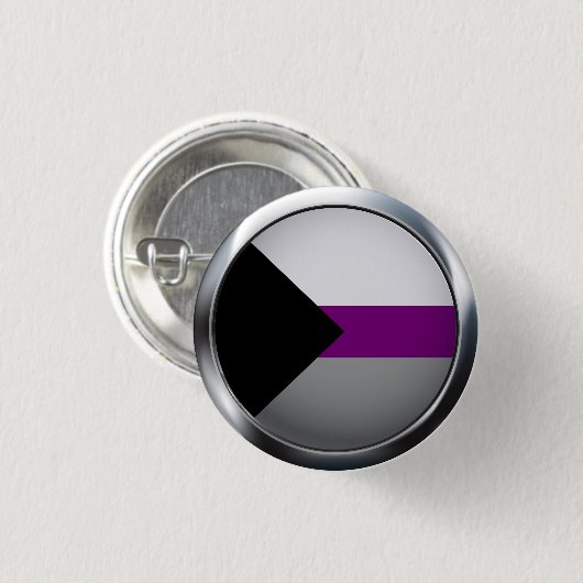 無性性 缶バッジ (正面&裏面)