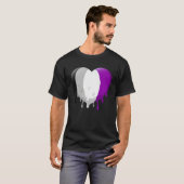 無性愛ハート Tシャツ (正面フル)