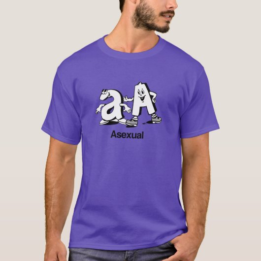 無性愛者 Tシャツ (正面)