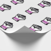 無性抗議フィスト ラッピングペーパー (角)