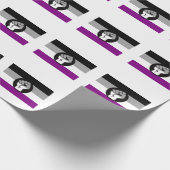 無性抗議フラグ ラッピングペーパー (角)