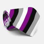 無性旗の首のタイ ネクタイ (ロール)