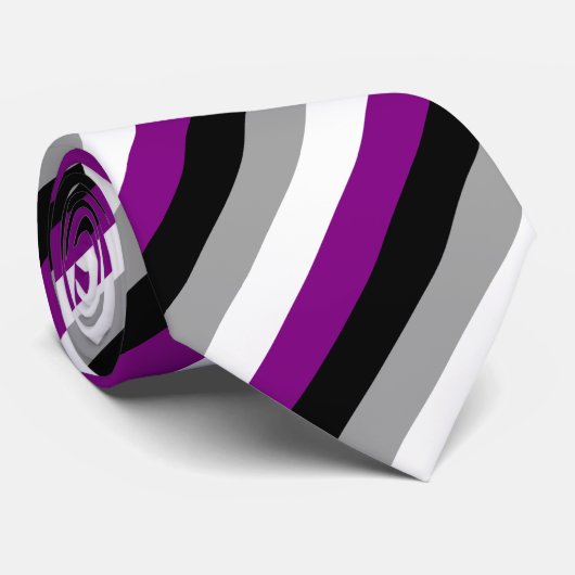 無性旗の首のタイ ネクタイ (ロール)