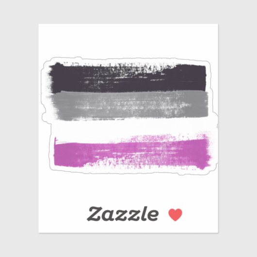 無性絵を描プライド旗 シール (シート)