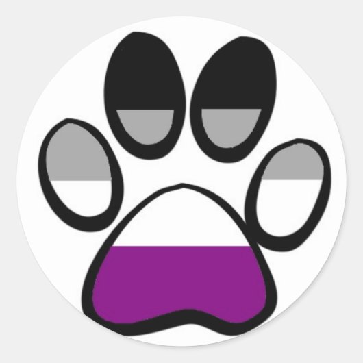 無性肉筆 ラウンドシール (正面)