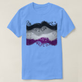 無性観賞国旗 Tシャツ (デザイン正面)