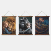 無情愛 吊り下げ型タペストリー (トリプル)