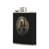 無意味で興味をそそるフラスコを測る フラスク (左)