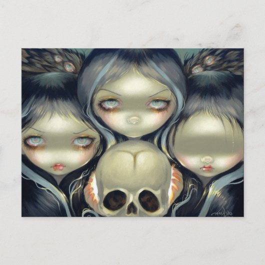 「無意味な予言」ポストカード ポストカード (正面)