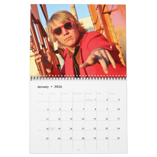 無意味な2010人のメンバーのカレンダー カレンダー (1月 2026)