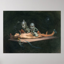 無意識の人クロロホルム悪魔を見る ポスター