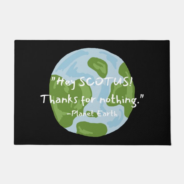 無感謝してい地引用文 ドアマット (正面)