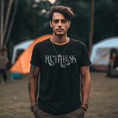 無慈悲なタイポグラフィーデザイン Tシャツ