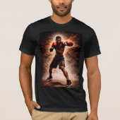 無慈悲な力 - ボクシングパワーTシャツ Tシャツ (正面)