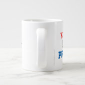 無投票の大統領 ジャンボコーヒーマグカップ (裏面)