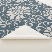 無擦り切れた目のアンティーク系植物スピラ シェルパブランケット (3/4)