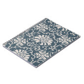 無擦り切れた目のアンティーク系植物スピラ ノートブック (左側)