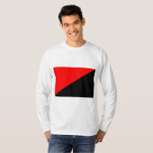 無政府主義の国旗 Tシャツ (正面フル)