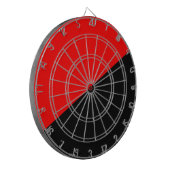 無政府主義国旗（無政府主義） ダーツボード (正面左)