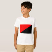 無政府主義国旗(無政府主義) Tシャツ (正面フル)