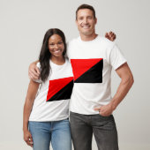 無政府主義国旗（無政府主義） Tシャツ (ユニセックス)