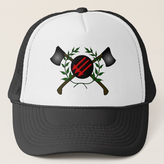 無政府主義者のスキンヘッド族の共産主義の皮の頭部の赤か無秩序 キャップ (正面)