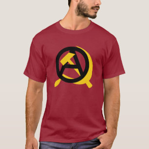 無政府主義者の共産主義者 Tシャツ