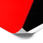 無政府主義者の手旗のポスター ポスター (角)