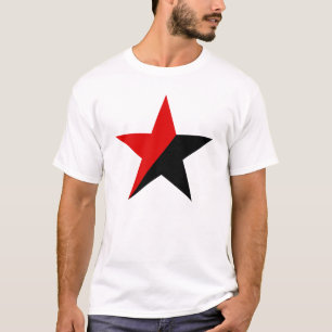 無政府主義者の星の無秩序のワイシャツ Tシャツ