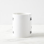 無政府主義者の黒い十字 コーヒーマグカップ (中央)