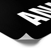 無政府主義者ブラッククロス3ポスター ポスター (角)